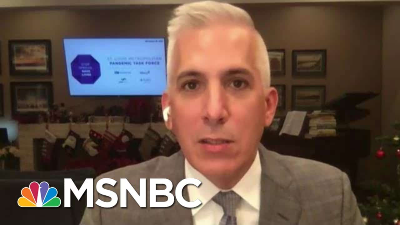 St. Louis Doctor Says Hospitals Out Of Capacity Or Are At Capacity | Morning Joe | MSNBC 6