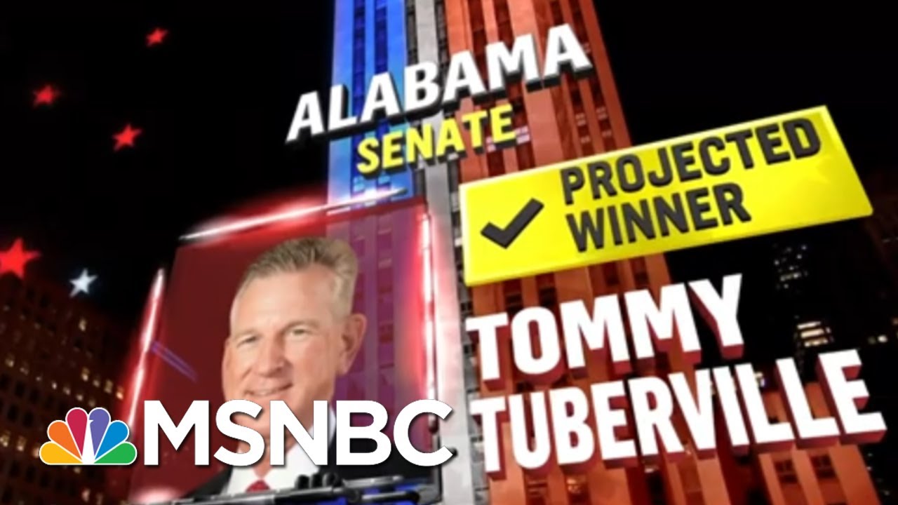 Tuberville Beats Sen. Jones In Alabama, NBC News Projects, In Gain For Republicans | MSNBC 6