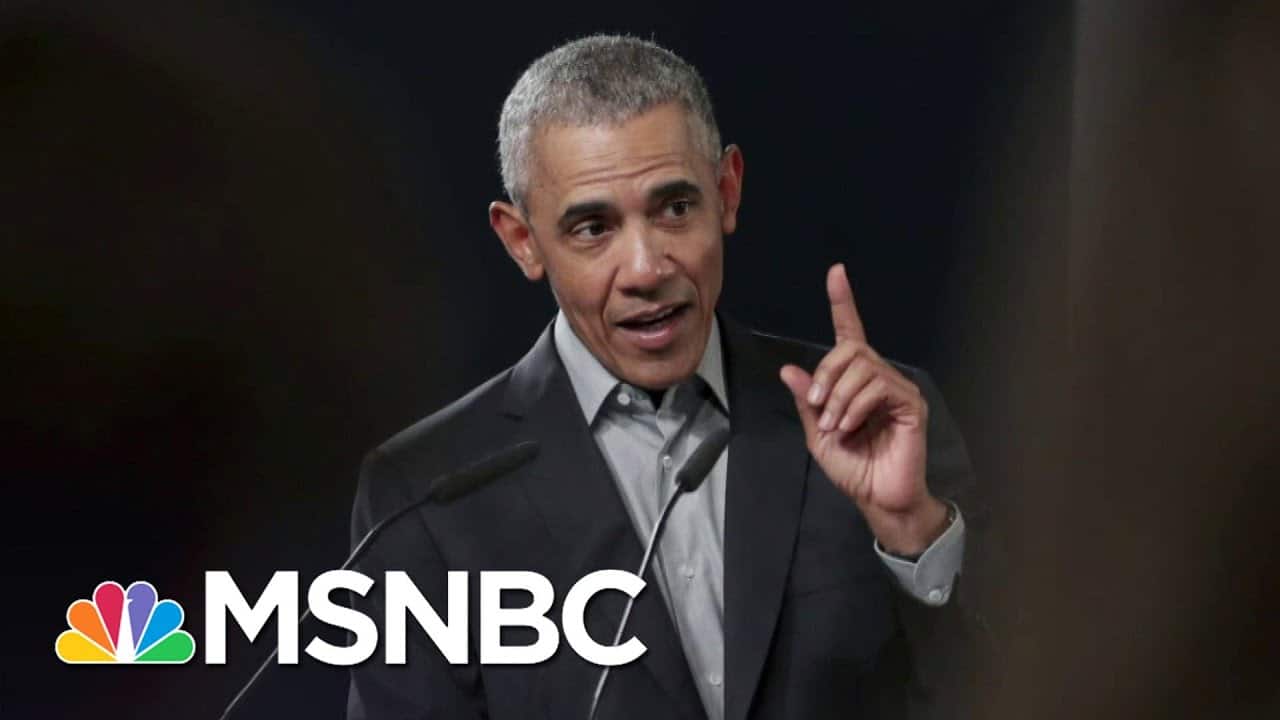 Obama Blasts Republicans Refusing To Accept Biden's Win Over Trump | The 11th Hour | MSNBC 1