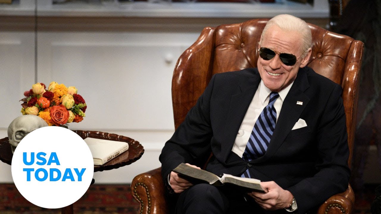 SNL debuts a new 'tumbling' Joe Biden | USA TODAY 4