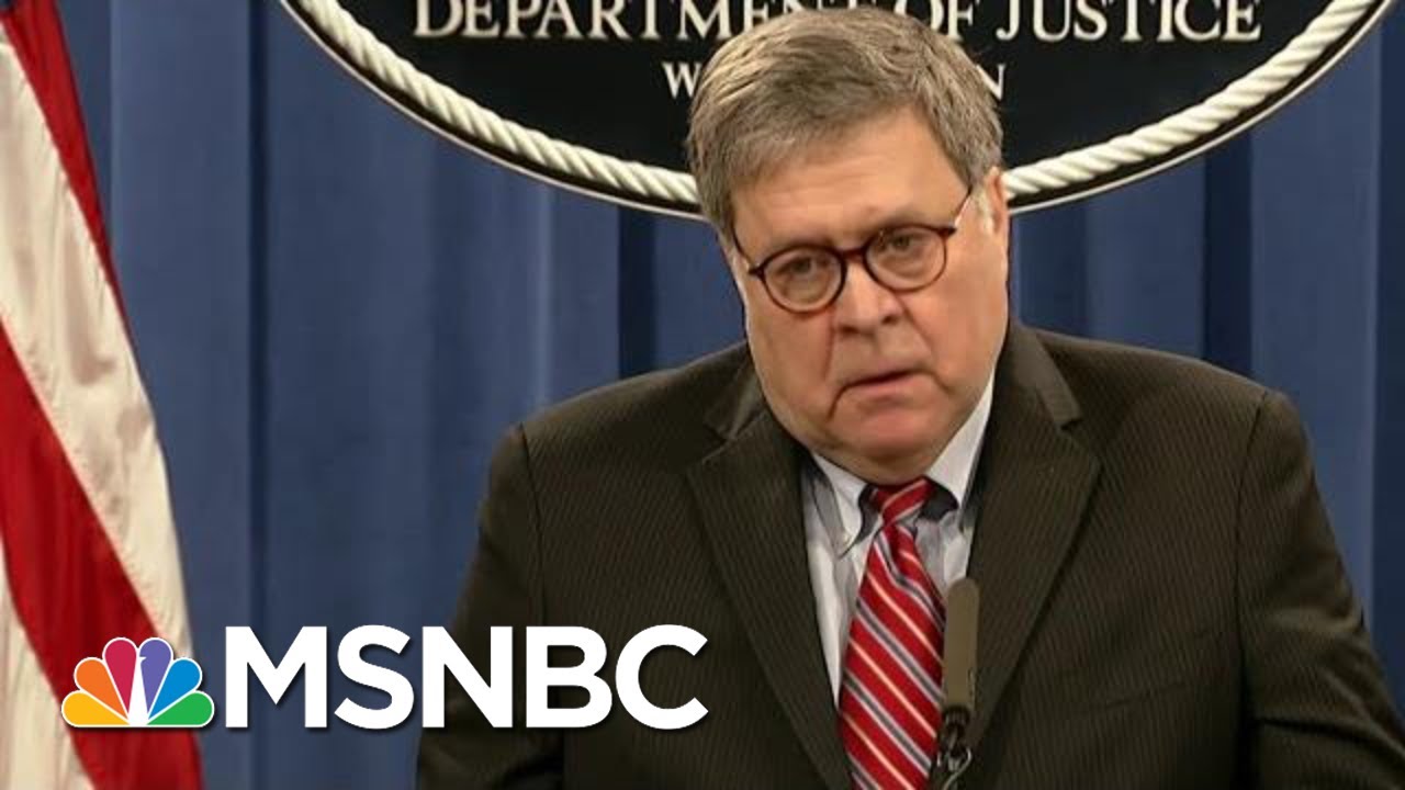 AG Barr Refutes Trump On Hunter Biden Investigation | Morning Joe | MSNBC 2