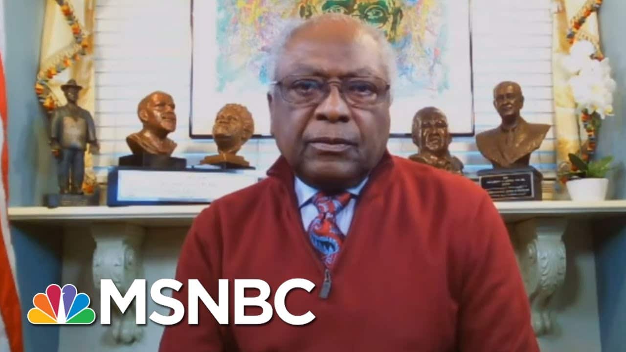 Rep. Clyburn: We Will Set An Example With Biden Inauguration | Morning Joe | MSNBC 1