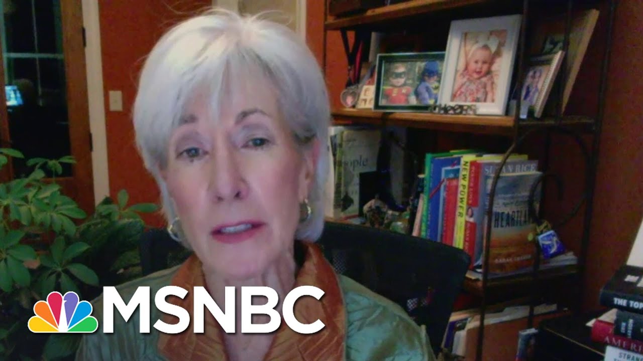 Former HHS Secretary Concerned About Vaccine Doses Reaching Public | The ReidOut | MSNBC 1