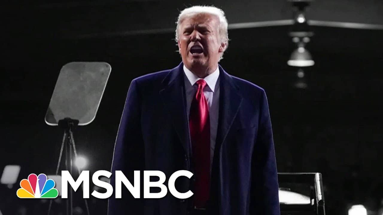 Critics Condemn 'Unforgivable' Push To Steal Biden Win For Trump | The 11th Hour | MSNBC 1