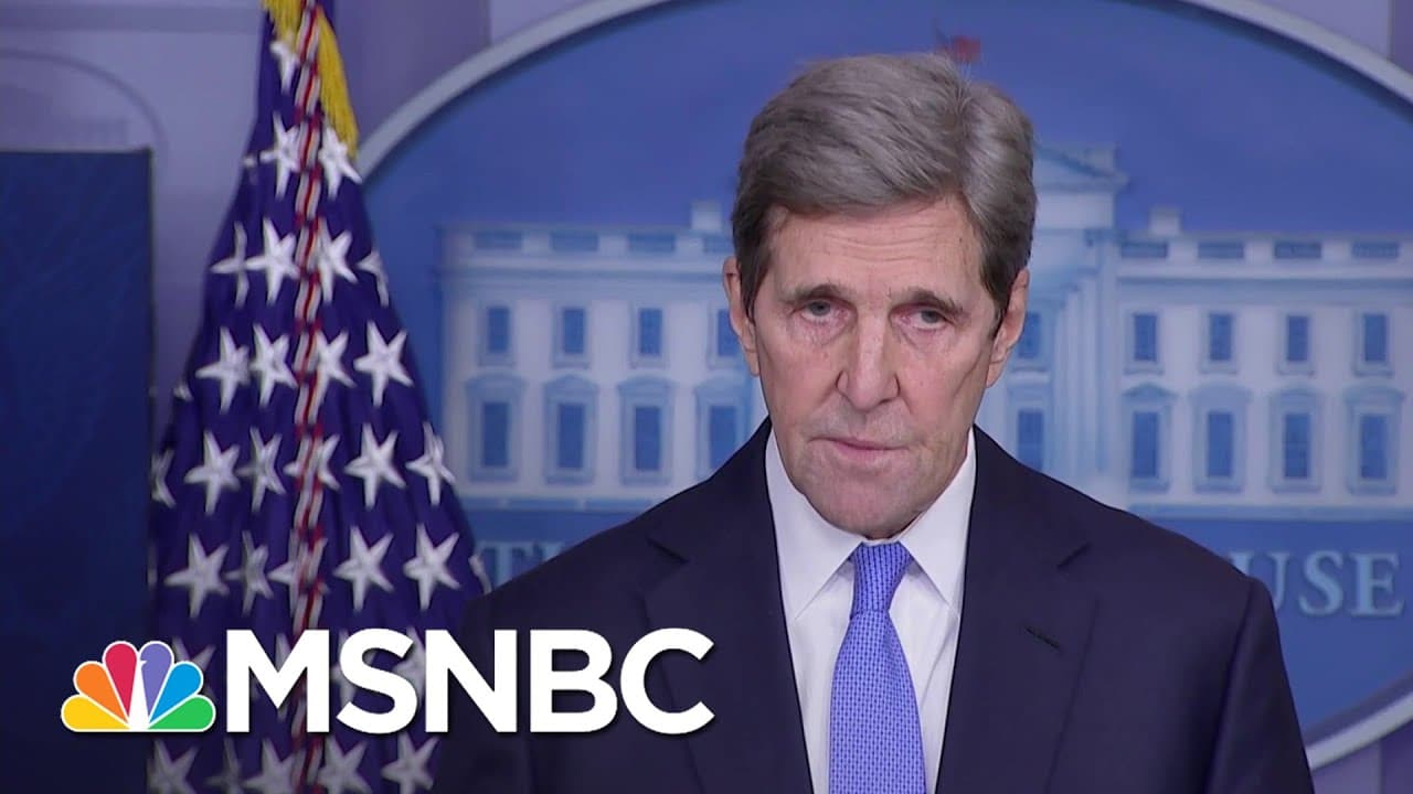 John Kerry On Biden Climate Change Plan: Stakes 'Couldn't Be Any Higher' | MSNBC 1