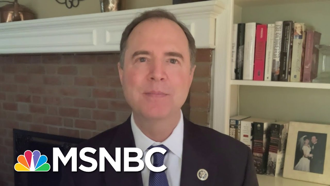 Schiff: Trump A 'Real And Present Danger' Every Day He Remains In Office | Andrea Mitchell | MSNBC 9