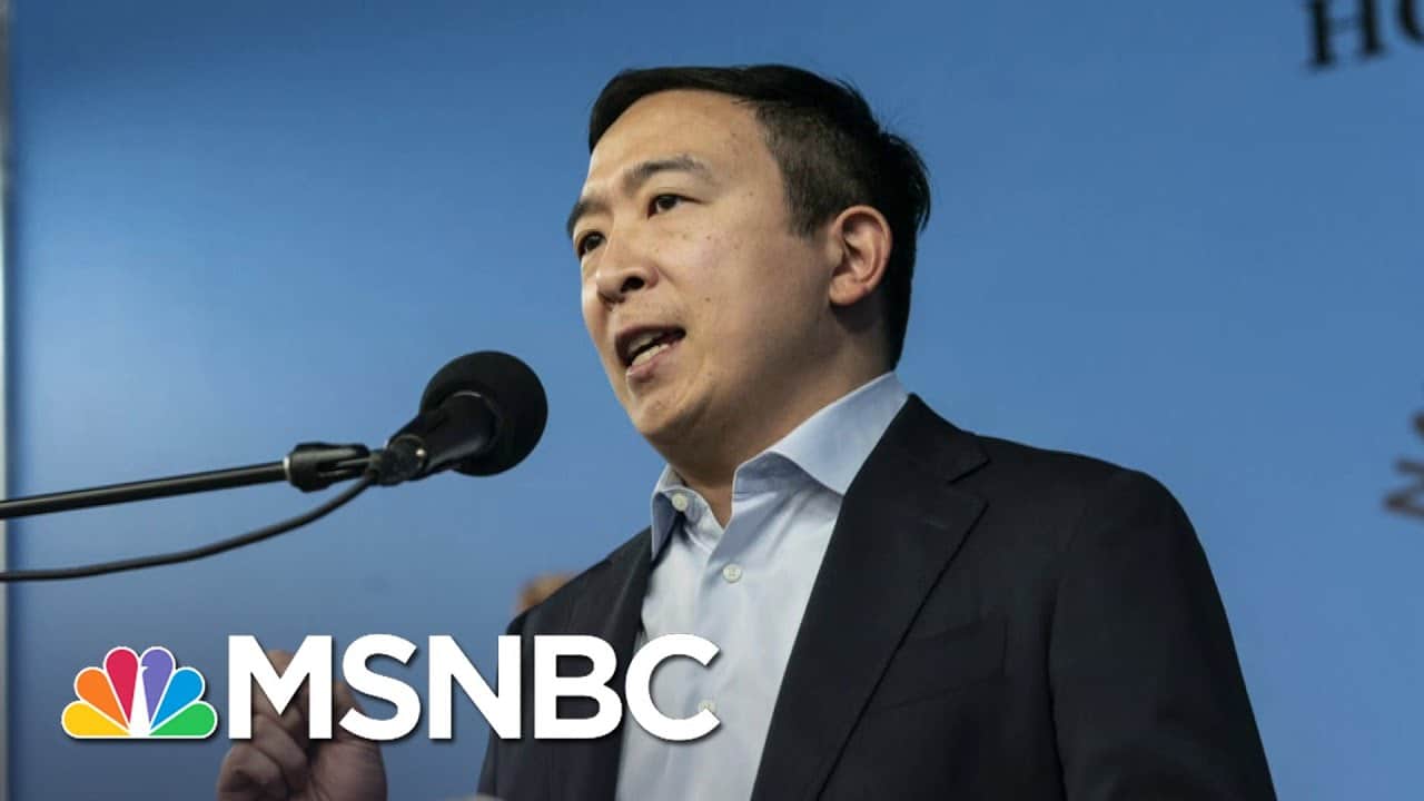 Andrew Yang Tests Positive For Covid-19 | Craig Melvin | MSNBC 7