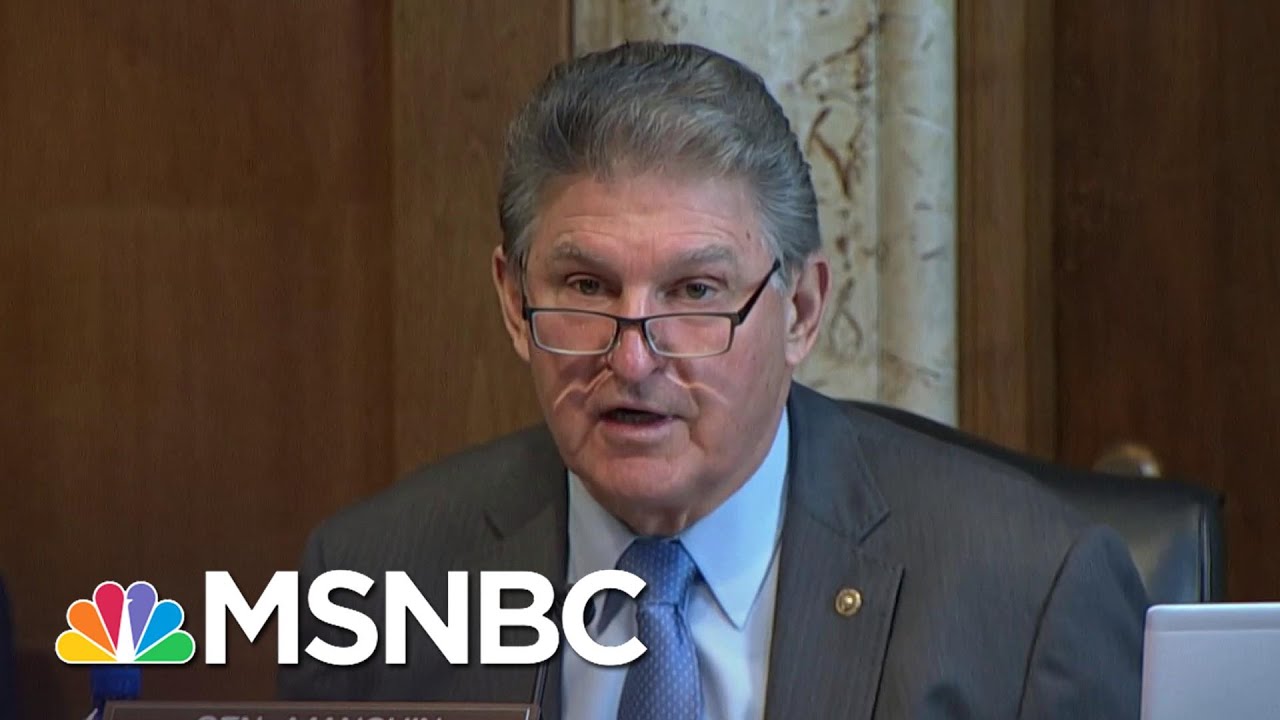 Double Standard For Tanden Nomination Tests Manchin's Integrity | Rachel Maddow | MSNBC 6