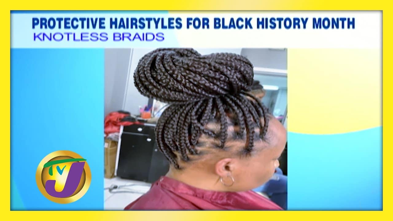 Protective Hairstyle - Passion Twists: TVJ Smile Jamaica - February 5 2021 1