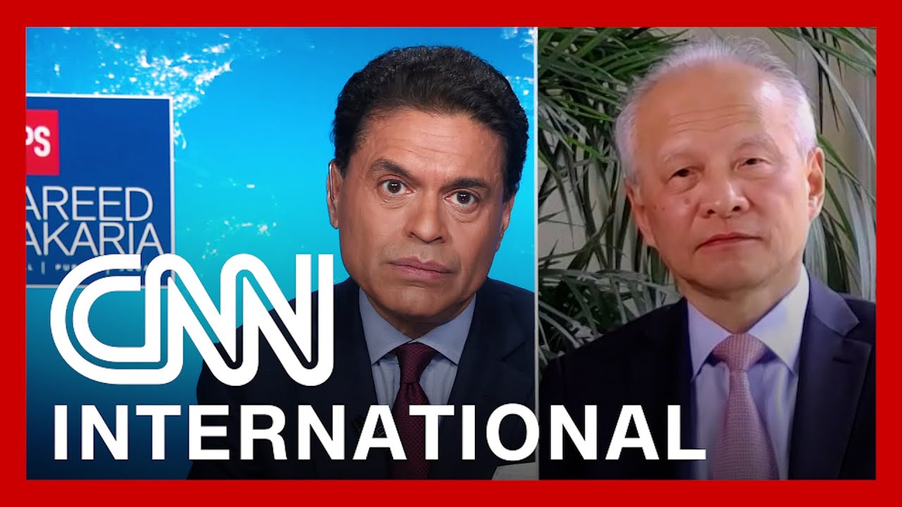CNNi: Fareed Zakaria questions China’s ambassador to the US about Uyghurs and minority groups 8