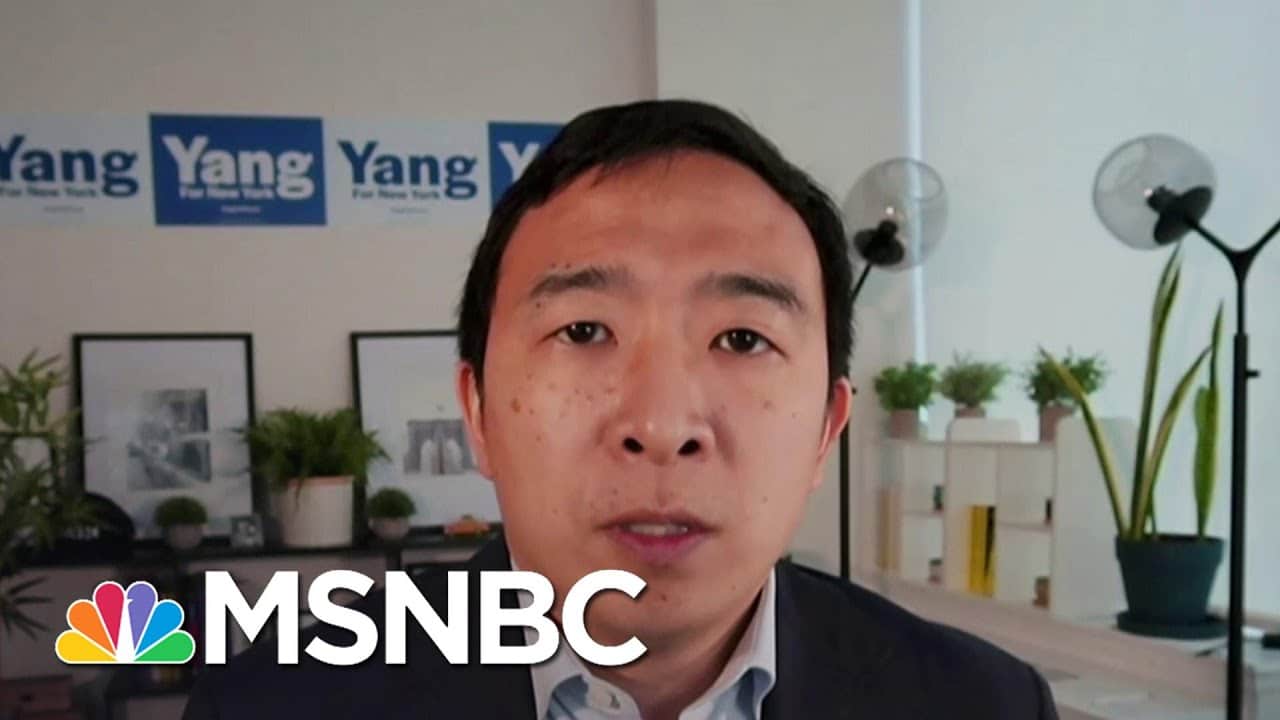 Andrew Yang Reacts To Anti-Asian Crime And His Own Experiences | Deadline | MSNBC 4