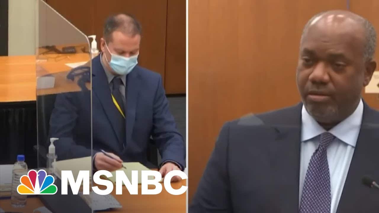 Chauvin Trial Witness Says She Has Stayed Up Apologizing To George Floyd For Not Doing More | MSNBC 1