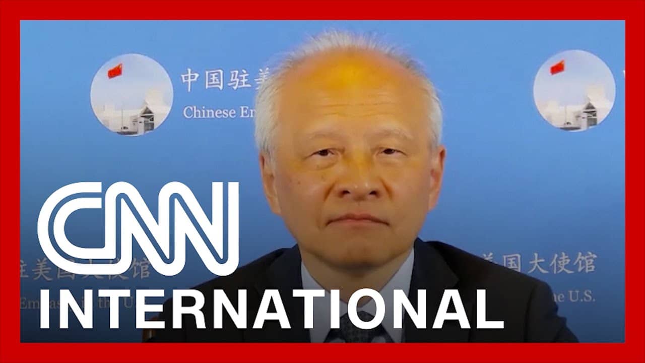 Chinese ambassador to US reacts to Biden press conference 2