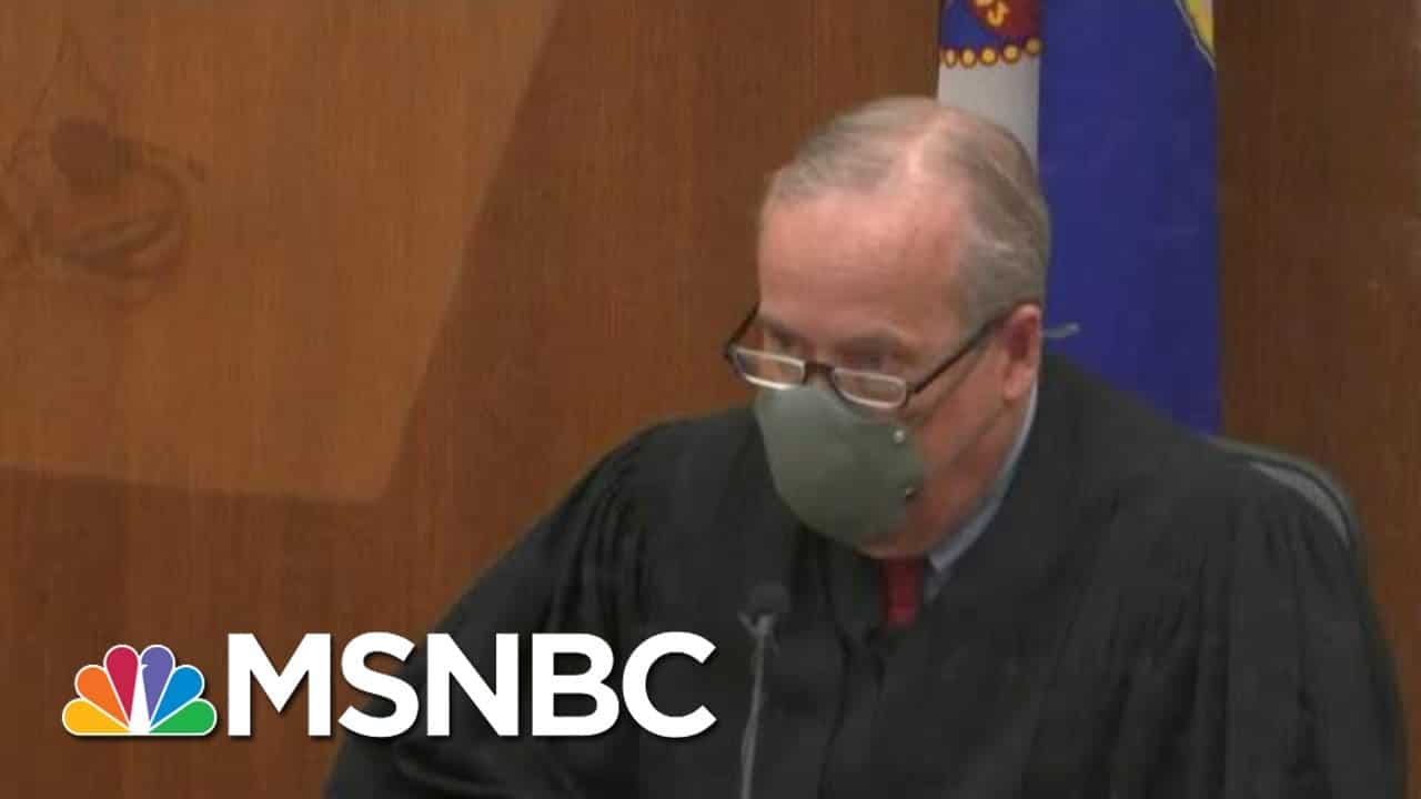 Judge Rules Derek Chauvin Trial Will Not Be Delayed Or Moved | Hallie Jackson | MSNBC 8