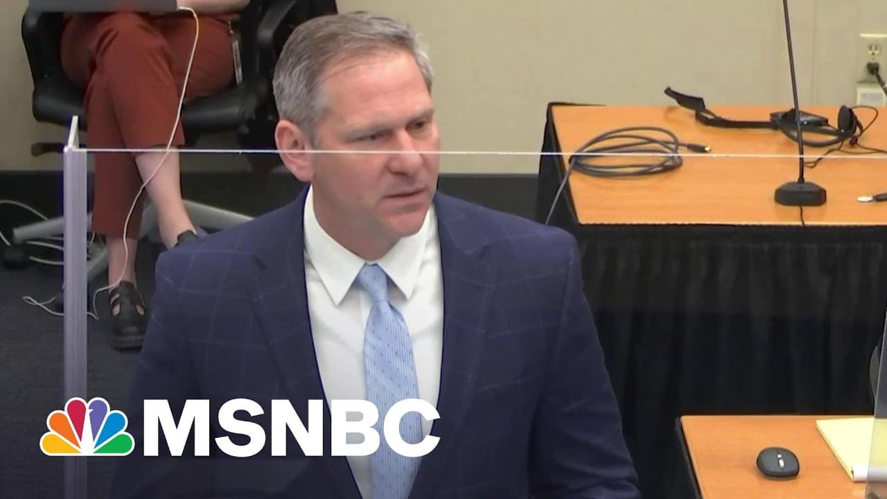 Prosecutor: Chauvin On Trial For What He Did To George Floyd, Not For Being A Police Officer | MSNBC 9