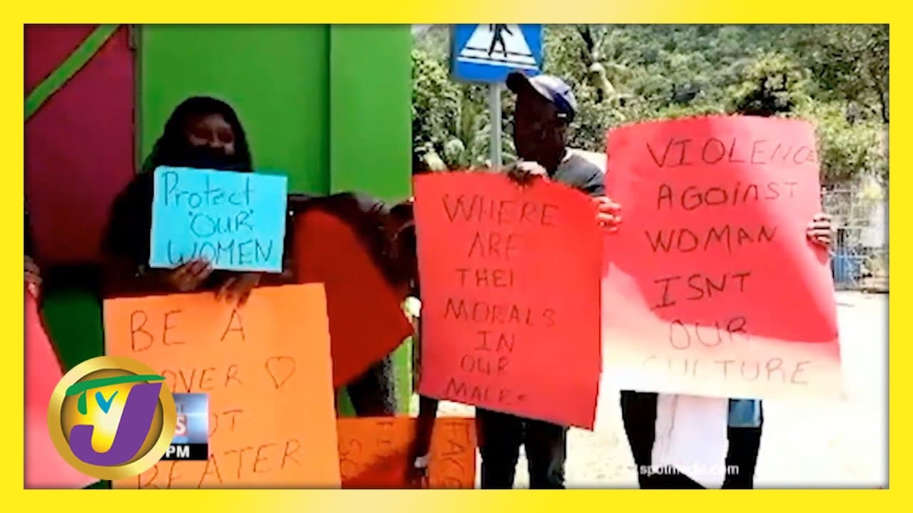 Stop the Violence Against Women in Jamaica | TVJ News - April 17 2021 1