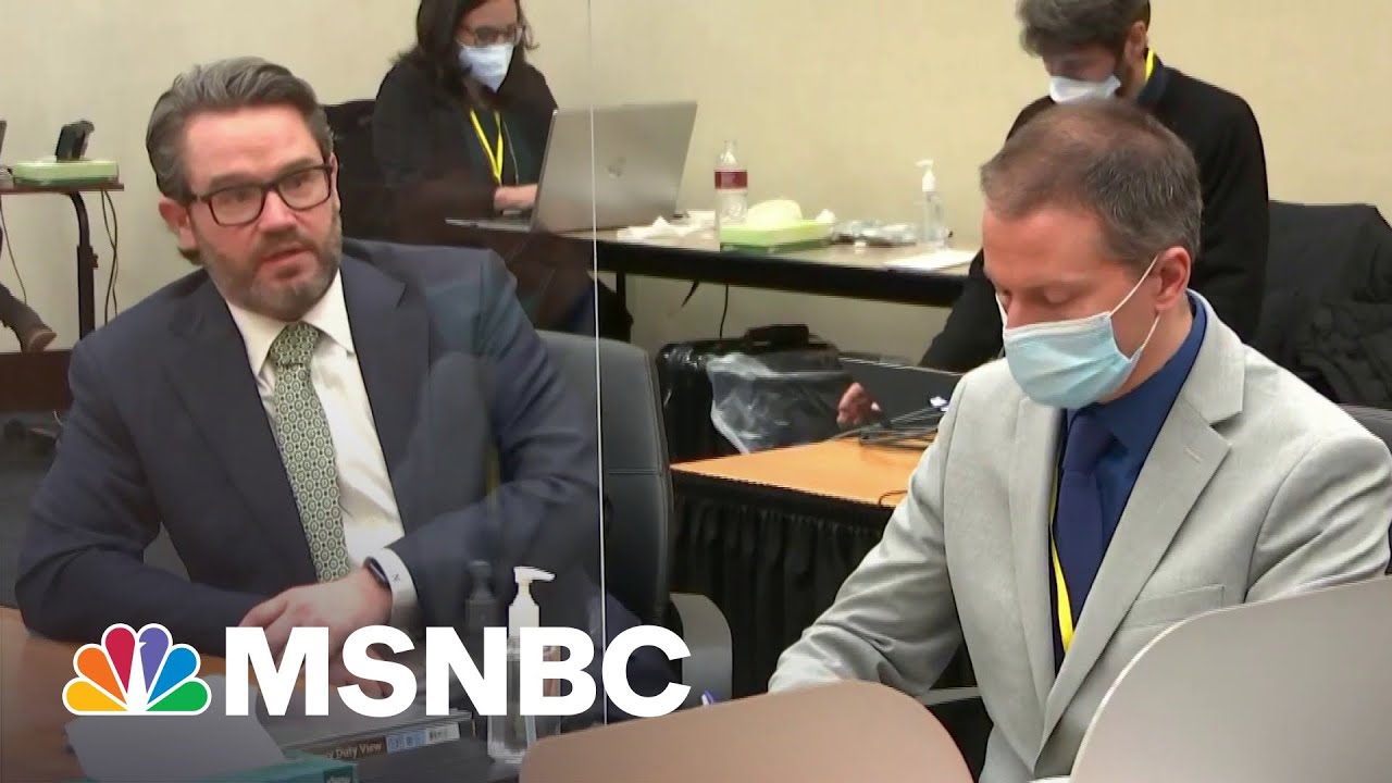 Derek Chauvin Case Now With The Jury | The 11th Hour | MSNBC 6