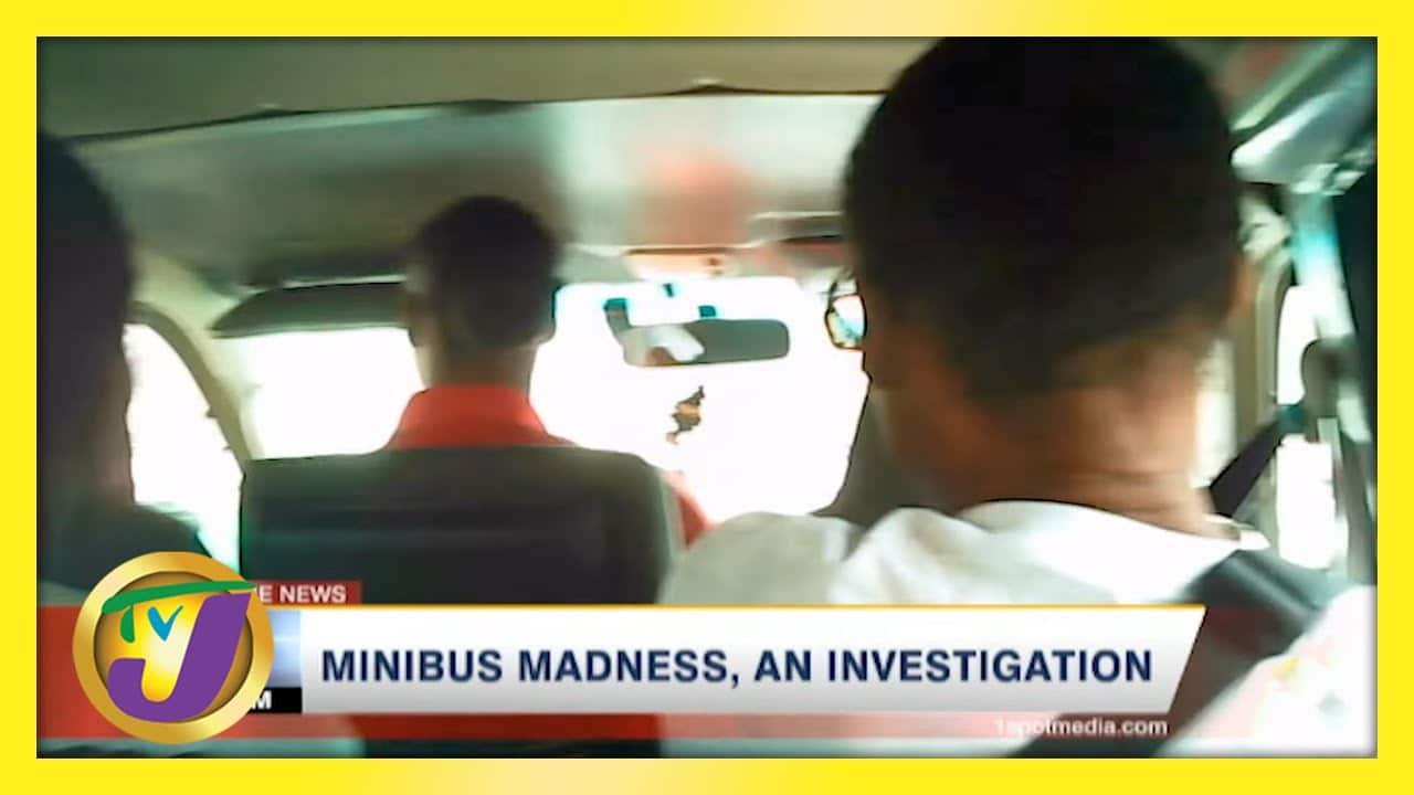 Minibus Madness on Kingston Roads in Jamaica | TVJ News 1