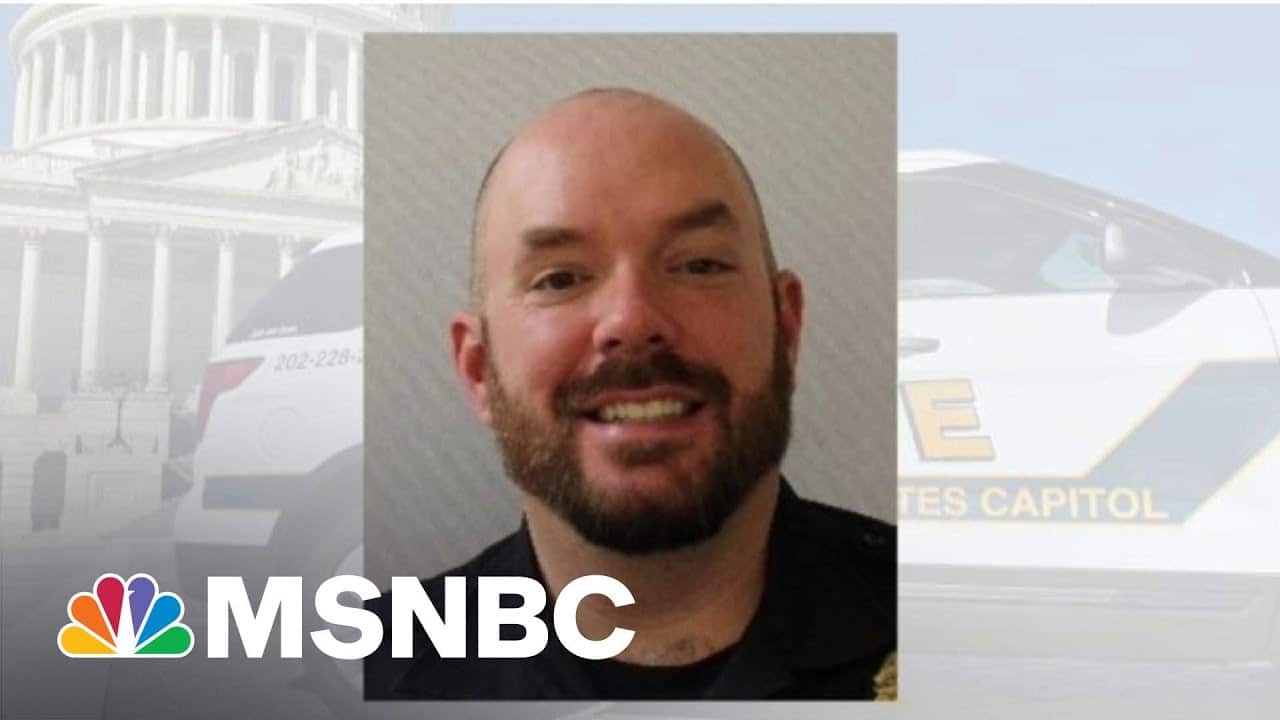 Fallen Capitol Police Officer Identified As William 'Billy' Evans | Deadline | MSNBC 1