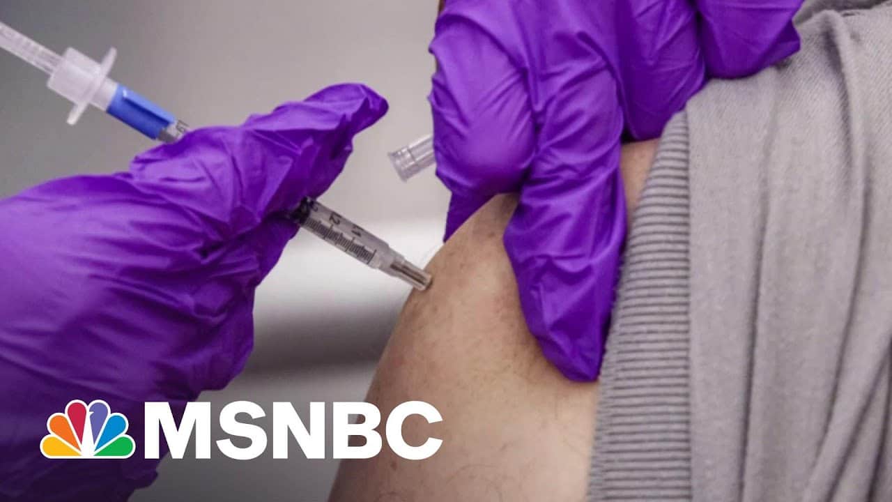 Biden Looks To Change Minds Of Those Hesitant To Get Vaccine | The 11th Hour | MSNBC 4