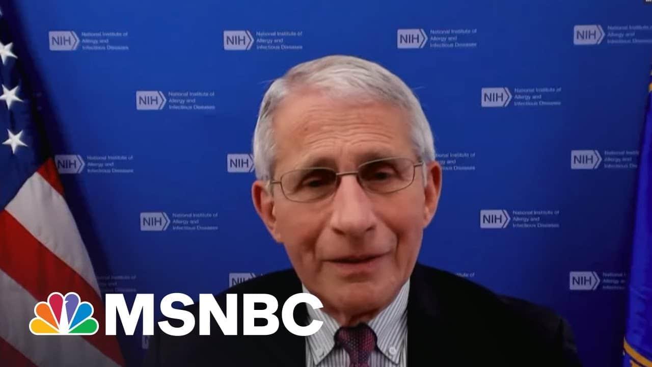 Dr. Fauci Promises To 'Destroy' Chris Hayes In One-On-One Basketball | All In | MSNBC 3