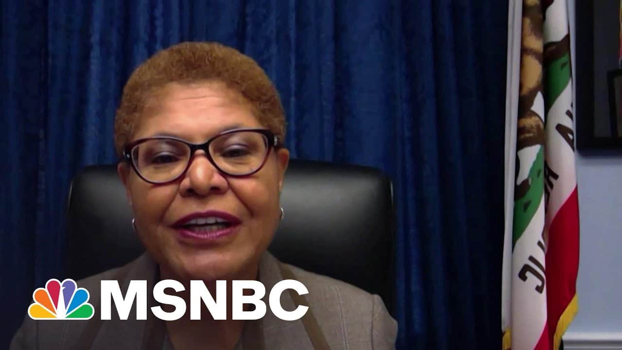 Rep. Karen Bass: Have To Stop Culture Of 'Us Vs. Them' In Policing | MTP Daily | MSNBC 7
