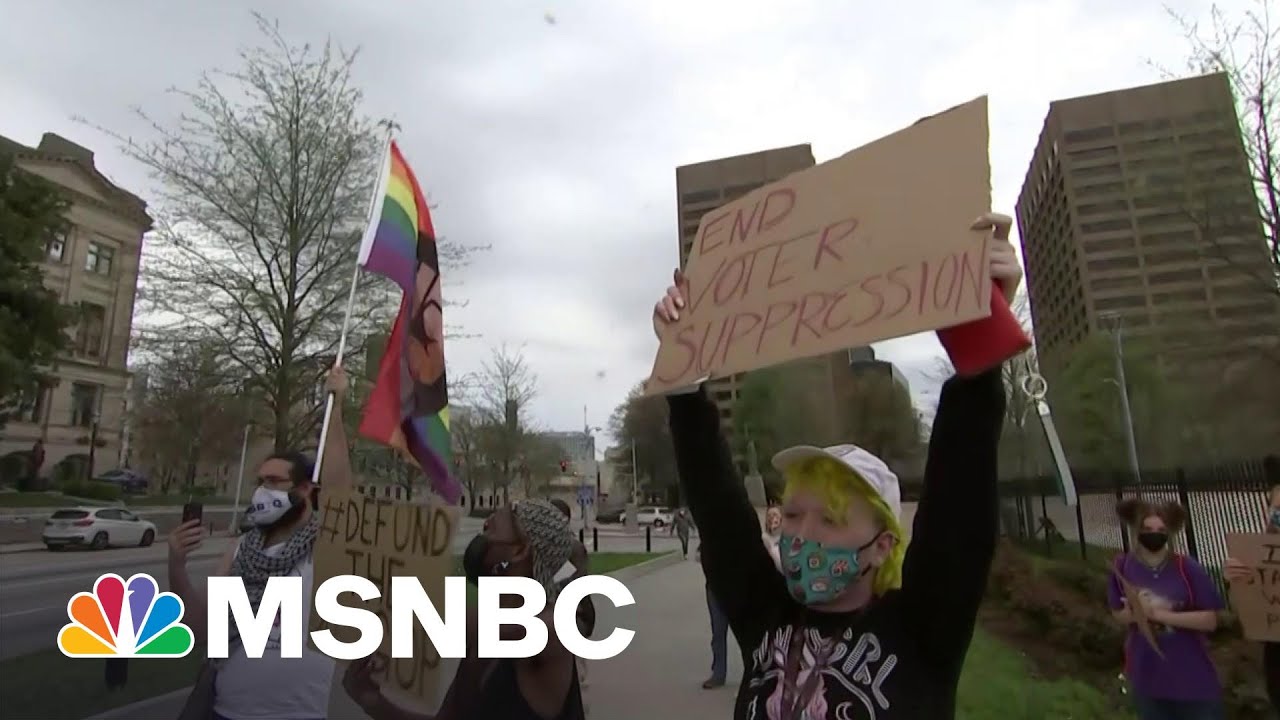 Voting Rights Groups Have An Ally In The Fight Against GOP Voter Suppression | The Last Word | MSNBC 4