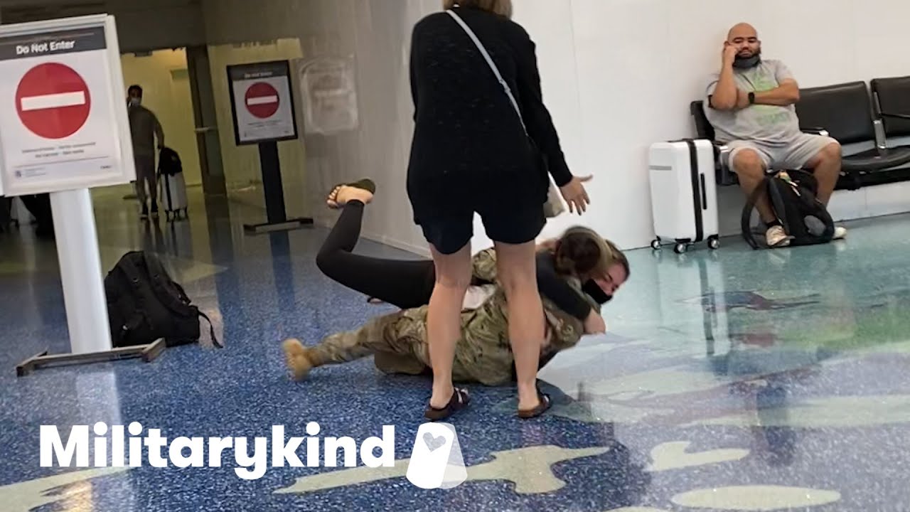 Sister tackles airman in day of surprises | Militarykind 1