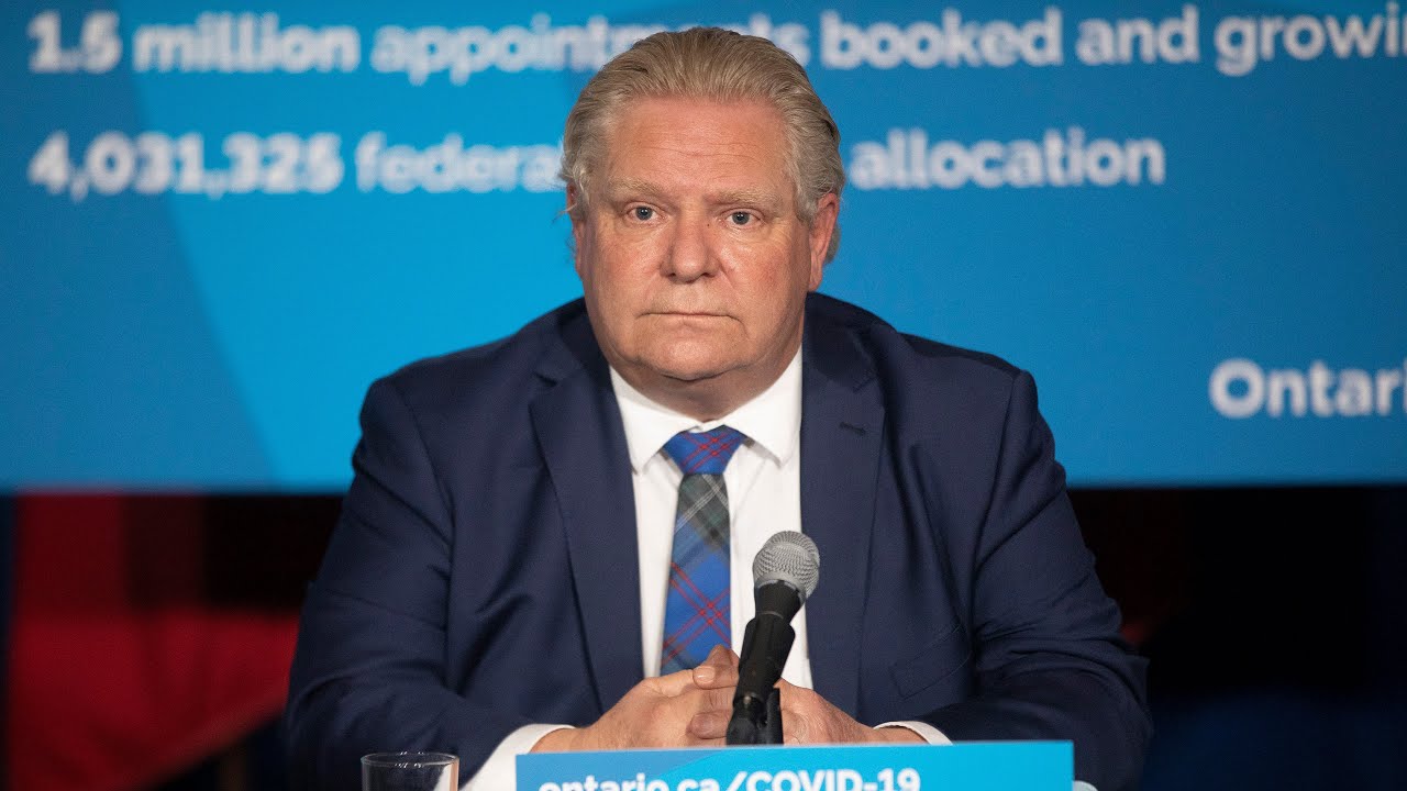 Doug Ford declares state of emergency, announces stay-at-home order | FULL COVID-19 update 7
