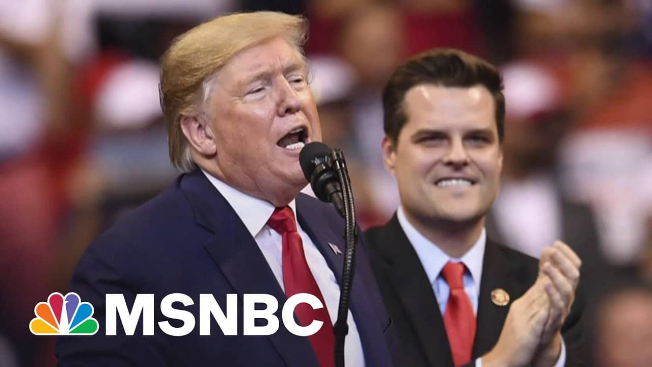 Is Matt Gaetz Expecting A Loyal Trump To Stick Up For Him? | The 11th Hour | MSNBC 1