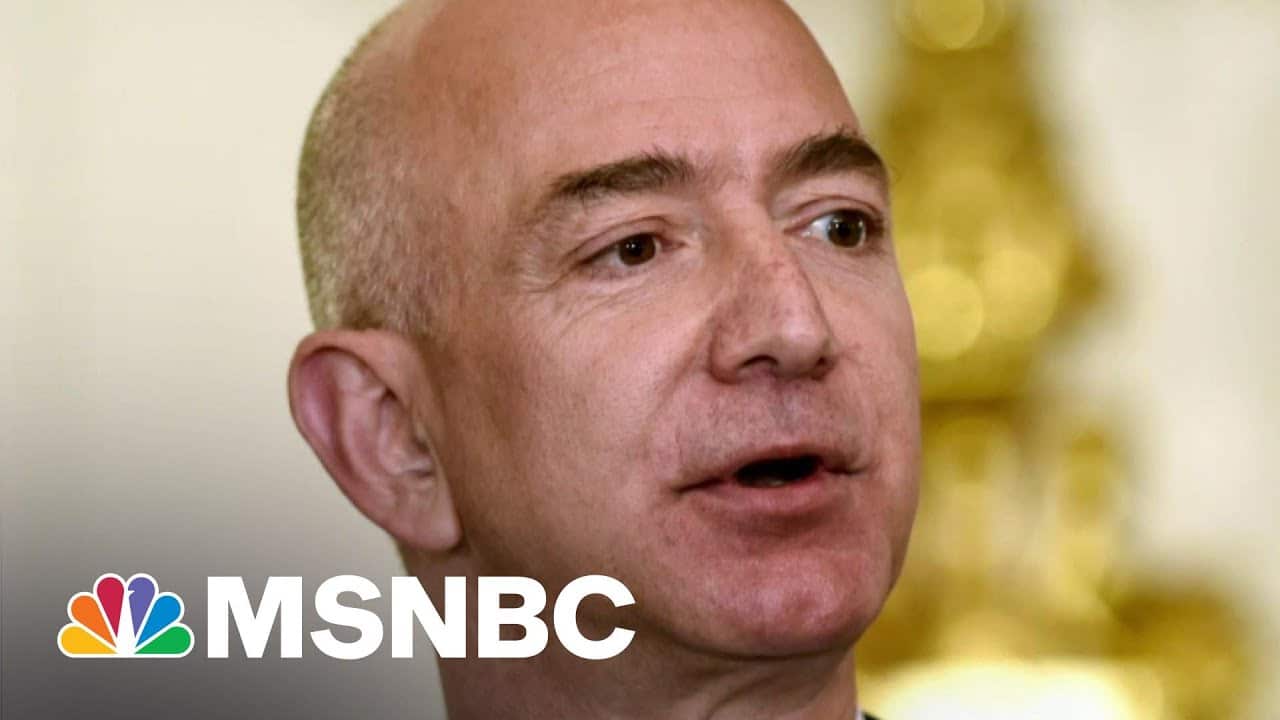 Amazon CEO Supports Higher Corporate Taxes To Pay For Infrastructure Plan | Morning Joe | MSNBC 1