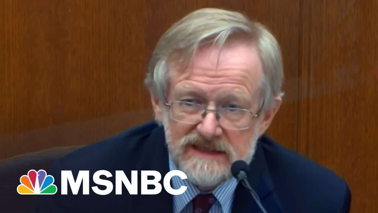 Stunning Medical Testimony On Day 9 Of Chauvin Trial | The Last Word | MSNBC 1