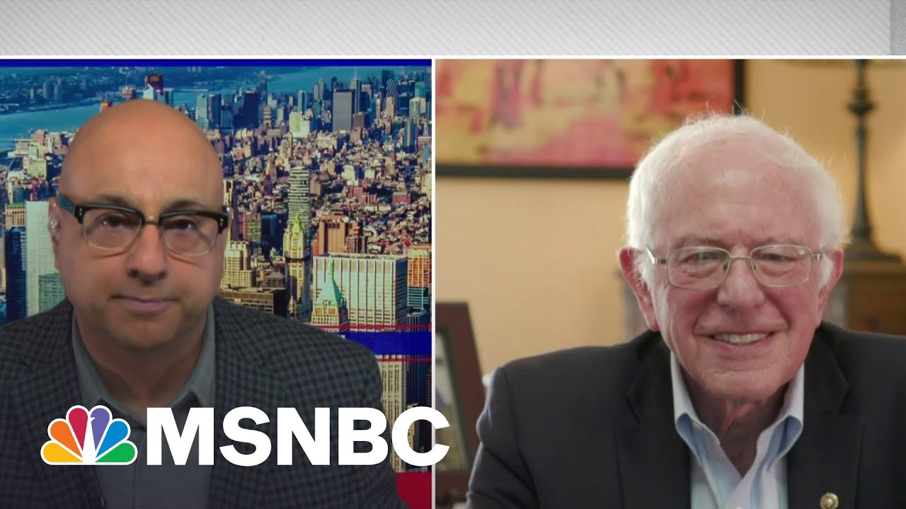 Bernie Sanders Reacts To Amazon Workers' Union Efforts In Alabama | Velshi | MSNBC 3