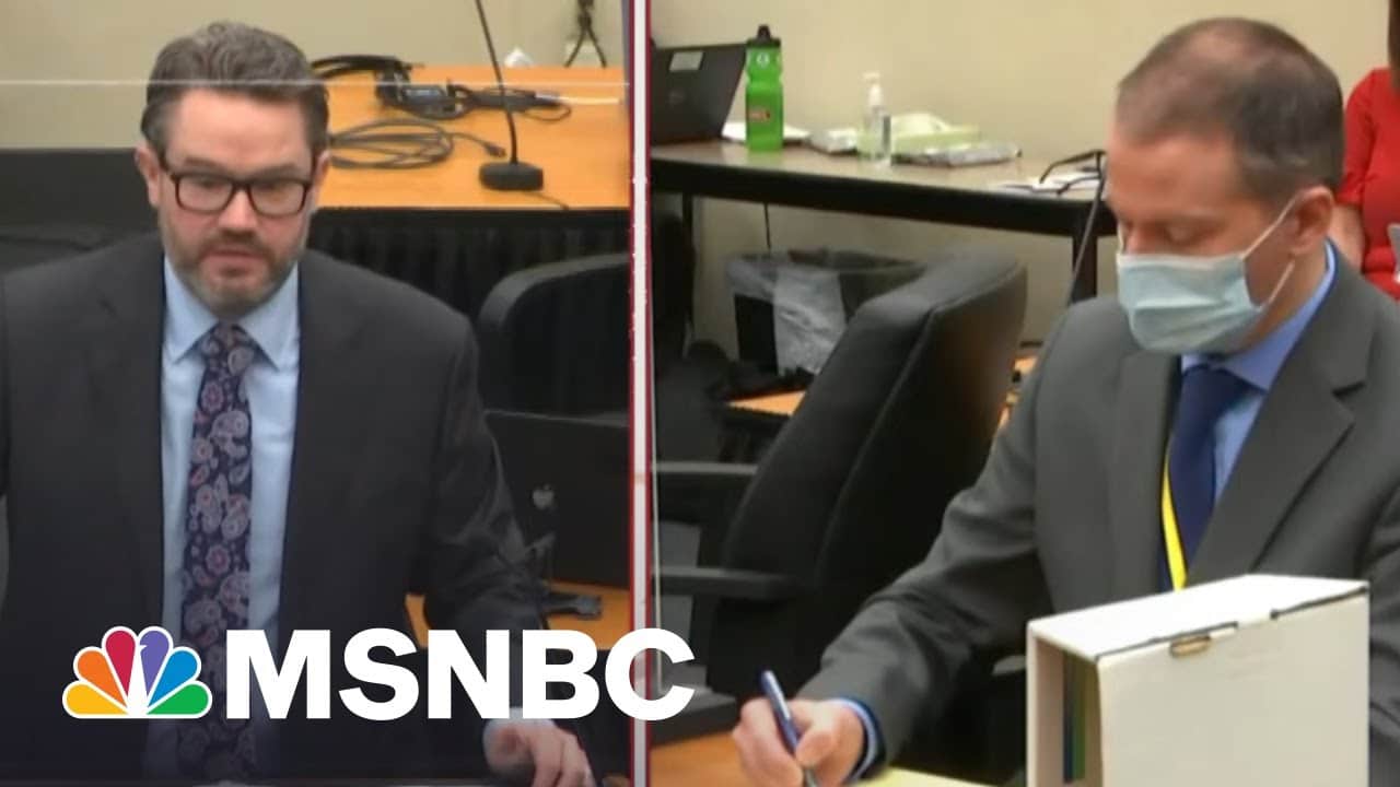Preview Of The Upcoming Defense Strategy In The Derek Chauvin Murder Trial | MSNBC 8