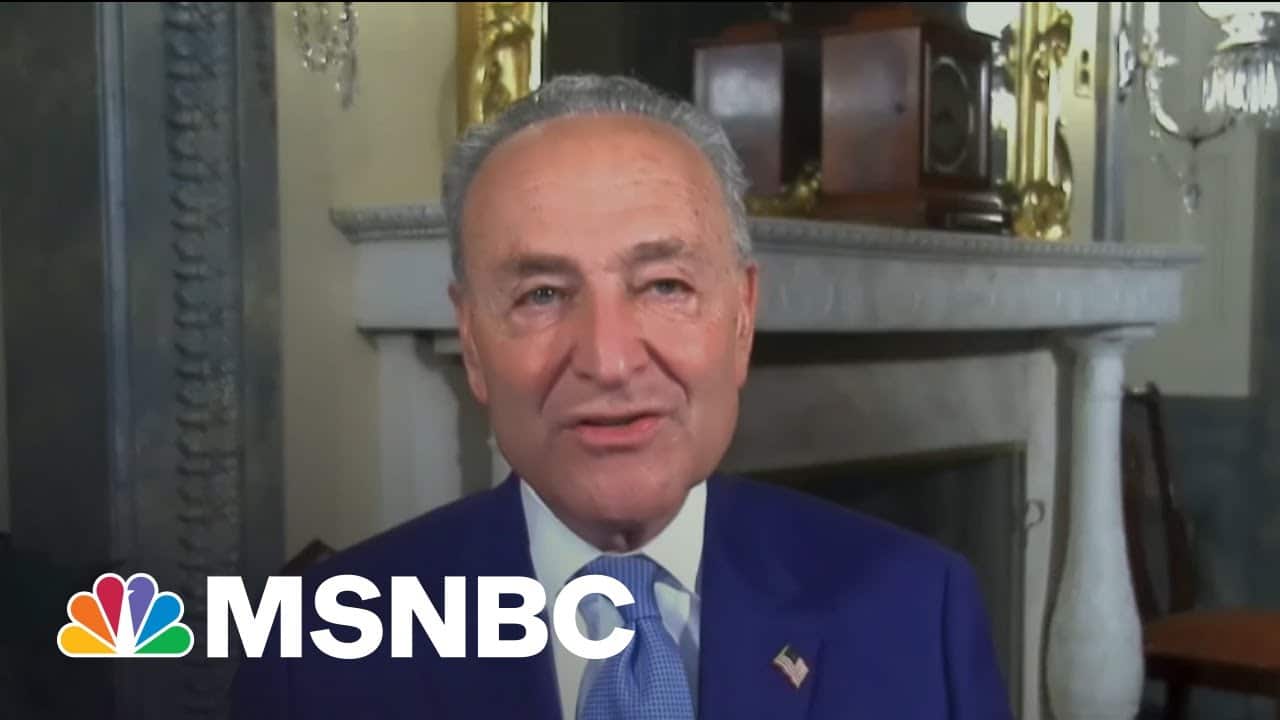 Schumer: 1M People Called Hotline For Covid Funeral Aid On First Day | All In | MSNBC 1
