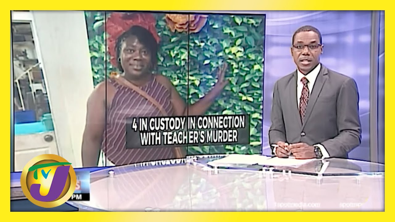 4 in Custody in Connection with Teacher's Murder in Jamaica | TVJ News - April 9 2021 1