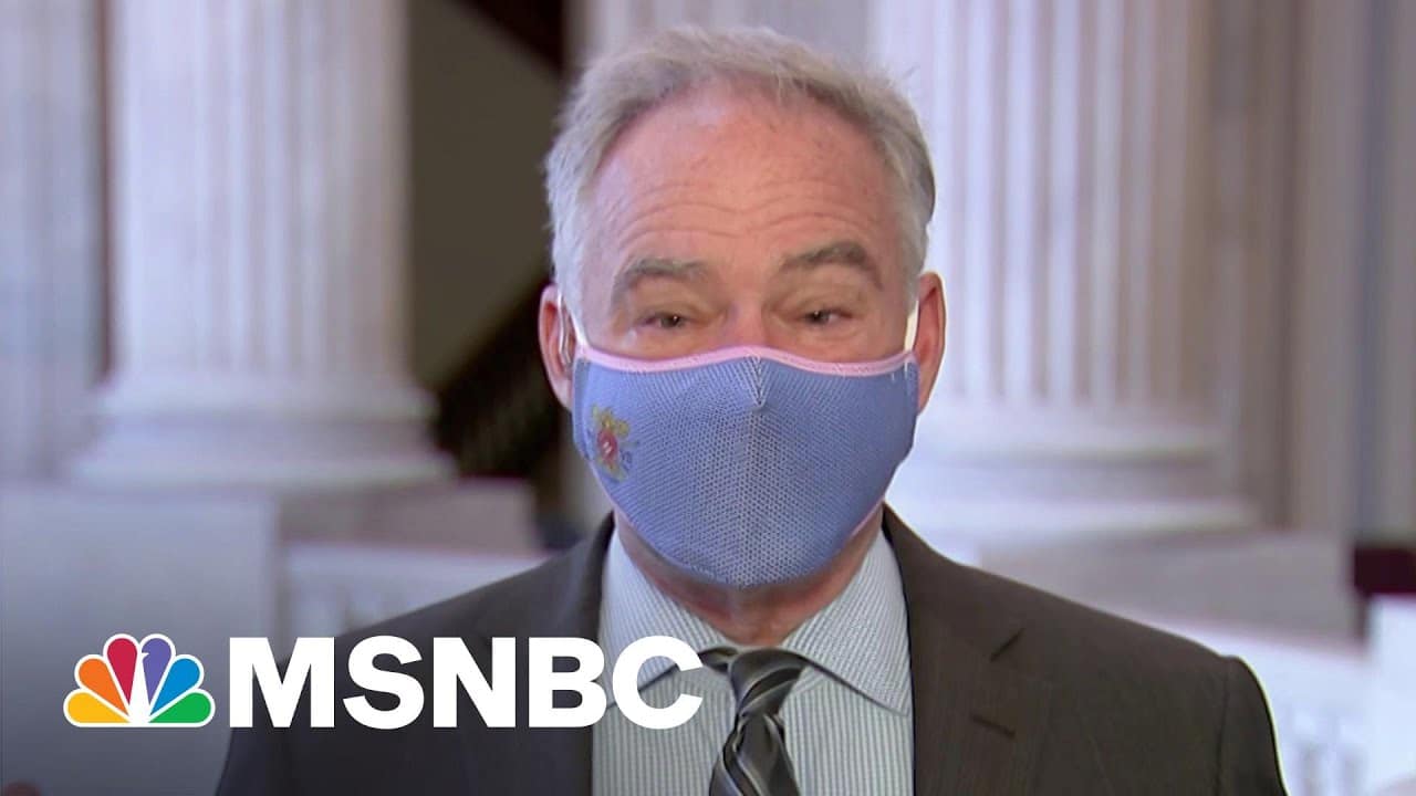 Sen. Kaine: Pulling Troops From Afghanistan Is The Right Call | Morning Joe | MSNBC 9