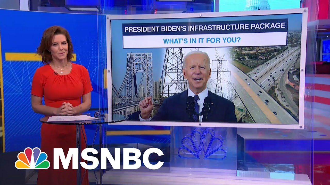 What's In It For You?: Breaking Down Biden's Infrastructure Plan | Stephanie Ruhle | MSNBC 1