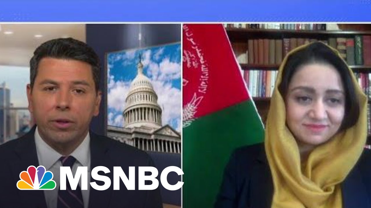 Amb. Roya Rahmani On Withdrawal Of US Troops From Afghanistan | Ayman Mohyeldin | MSNBC 8