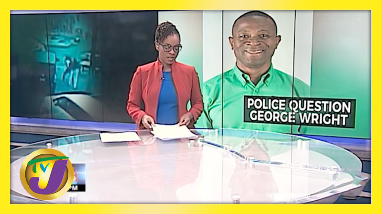 MP George Wright Questioned by Police About Alleged Assault | TVJ News - April 14 2021 1