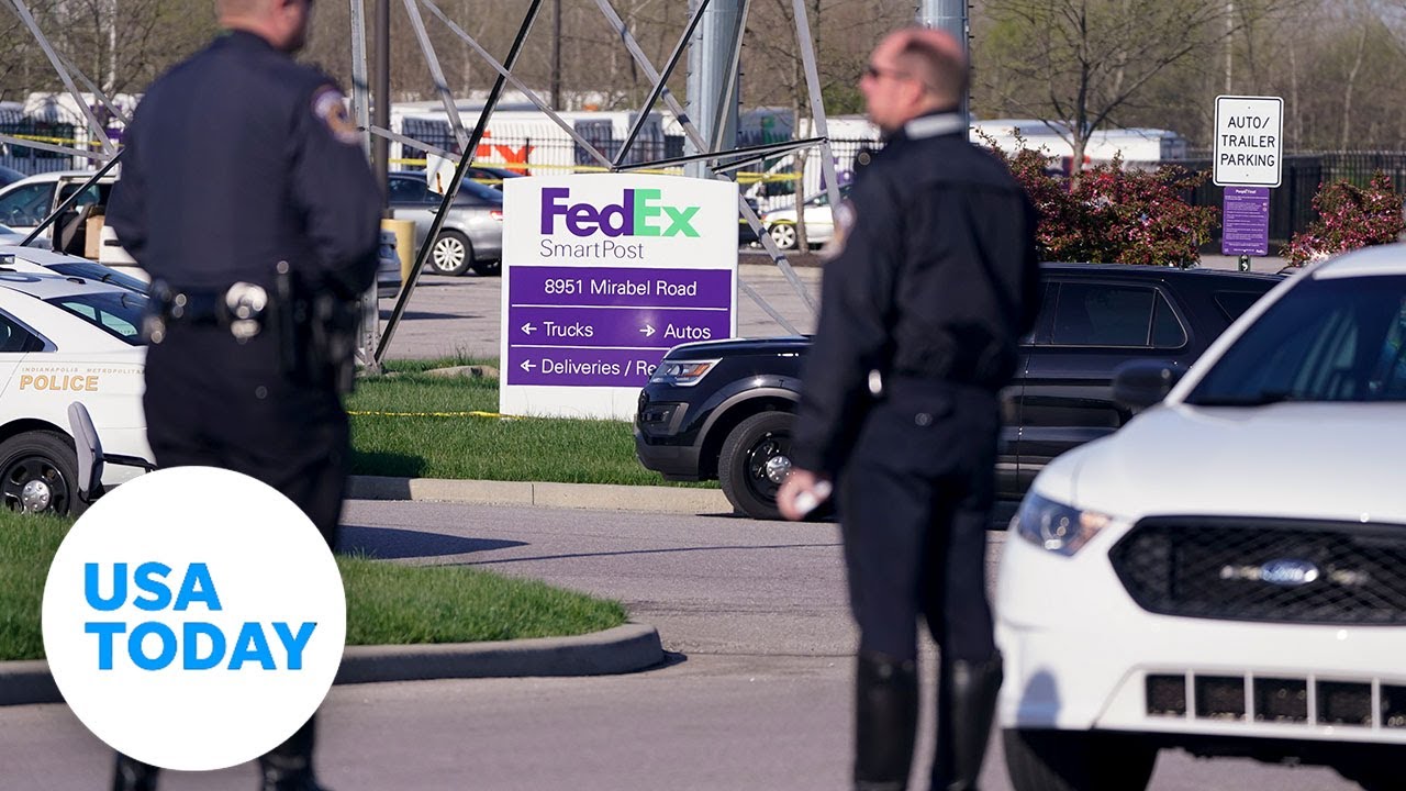 Officials hold news conference after shooting at FedEx facility in Indianapolis | USA Today 1