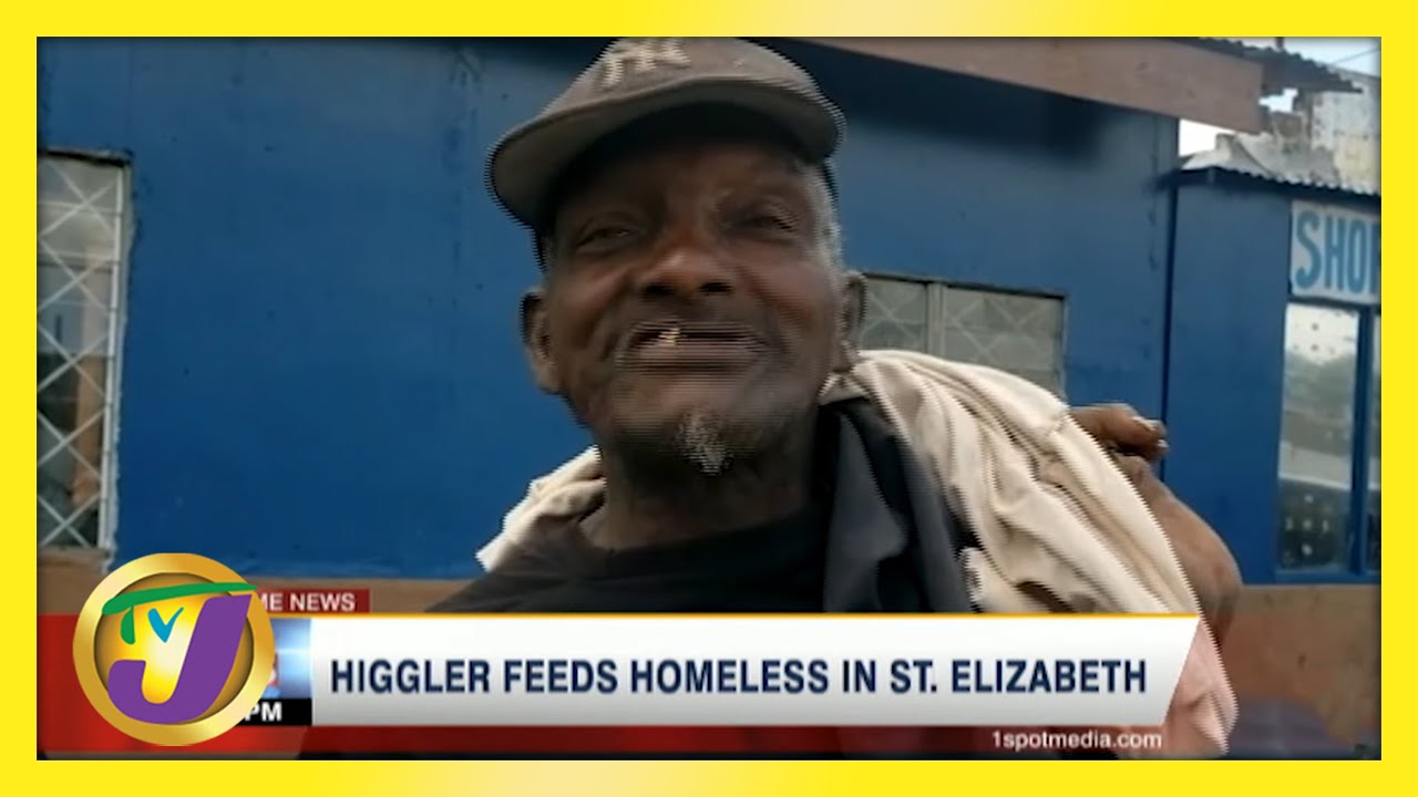 Showing Kindness to Others, Higgler Feeds Homeless in St. Elizabeth Jamaica | TVJ News - May 17 2021 1