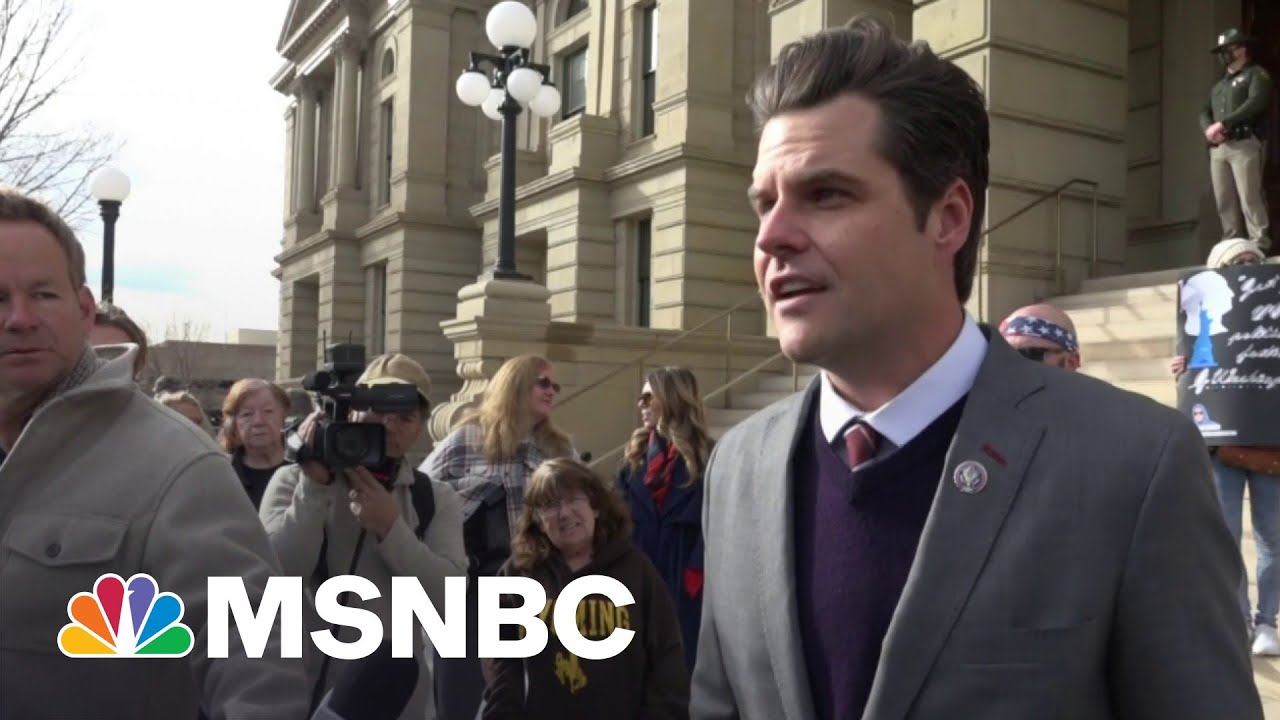 Sex Crime Probe Takes Weird Turn: Gaetz Goes To Trump’s Playbook | The Beat With Ari Melber | MSNBC 2