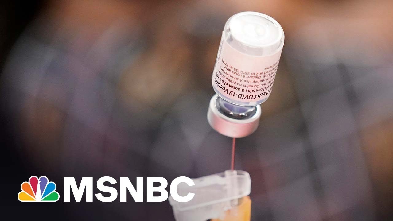 CDC Says Vaccine Hesitancy Could Improve With Full FDA Approval Of Pfizer | MSNBC 1