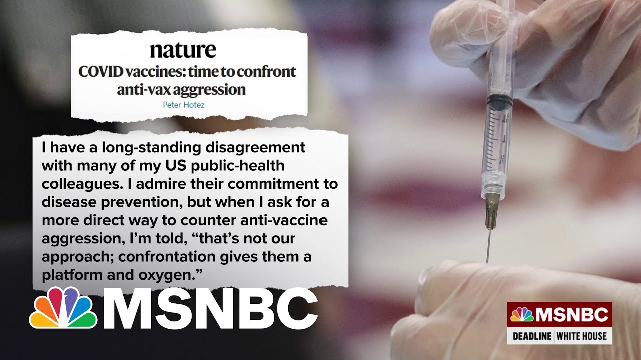 Strains of Misinformation About Covid Vaccines | Deadline: White House | MSNBC 1