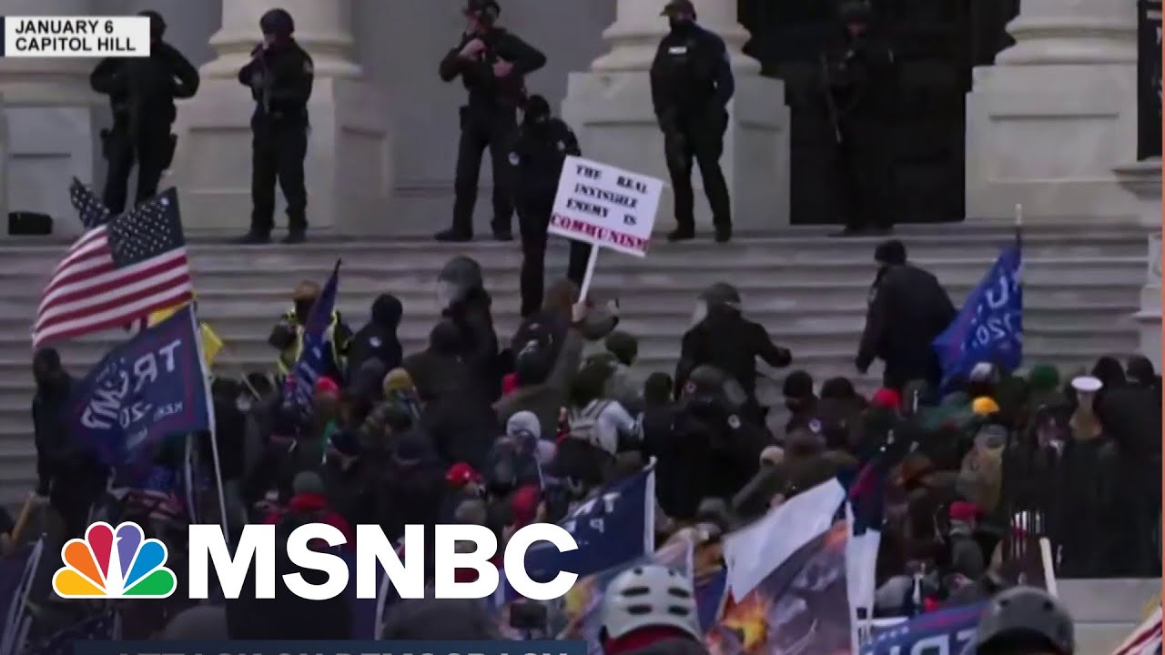 The Justice Department Is Starting To Offer Plea Deals To Capitol Rioters | Alicia Menendez | MSNBC 1