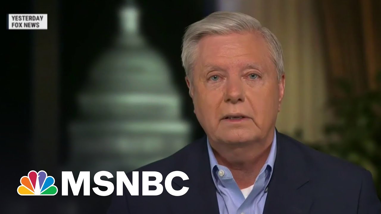 Sen. Lindsey Graham Doubles Down On Claiming GOP Can't Move On Without Trump | Morning Joe | MSNBC 1