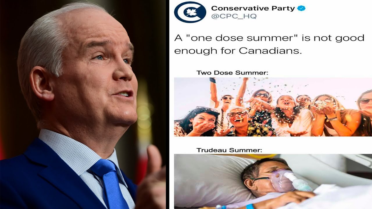 Canada's Conservative Party removed this tweet after public backlash | COVID-19 in Canada 1