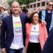 US Vice President Kamala Harris the 1st sitting VP to March in a Pride Event
