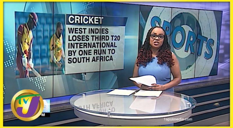 Windies Loses 3rd T20 by One Run to South Africa - June 29 2021 5